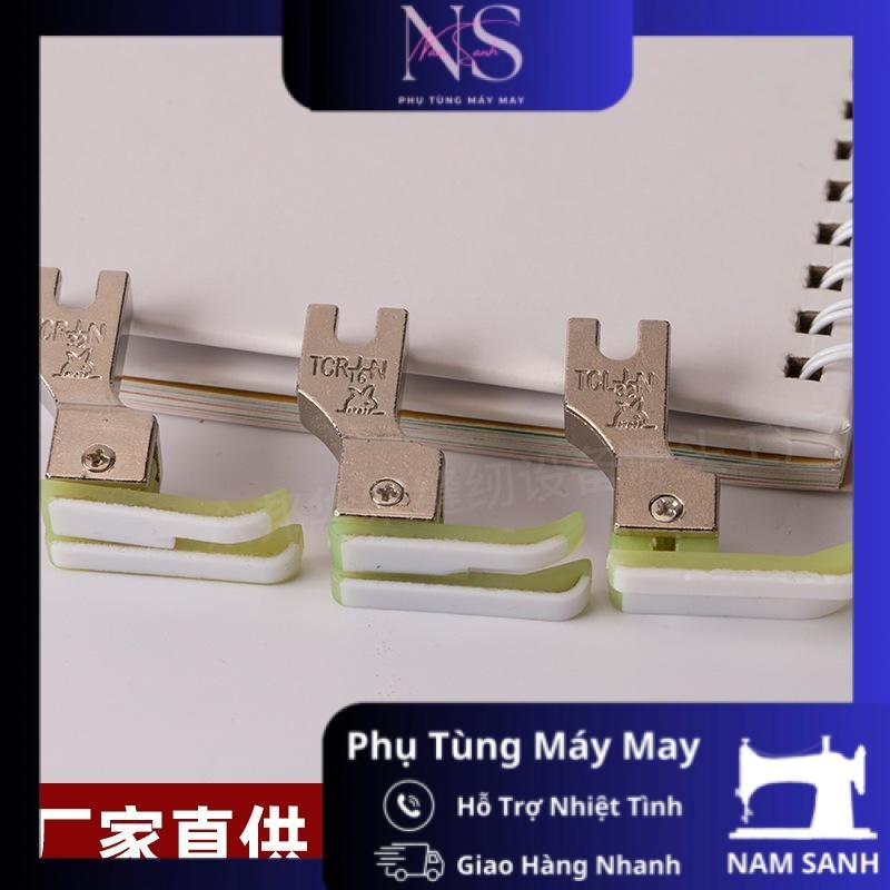 Chân vịt mí nhựa 2 da sử dụng cho máy may 1 kim công nghiệp
