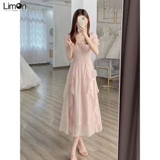 Đầm nhẹ nhàng Feeeddi Váy dài cổ tích mùa hè