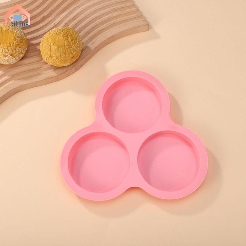 Air Fryer Egg Baking Air Fryer Phụ kiện 3 lỗ Trứng silicon