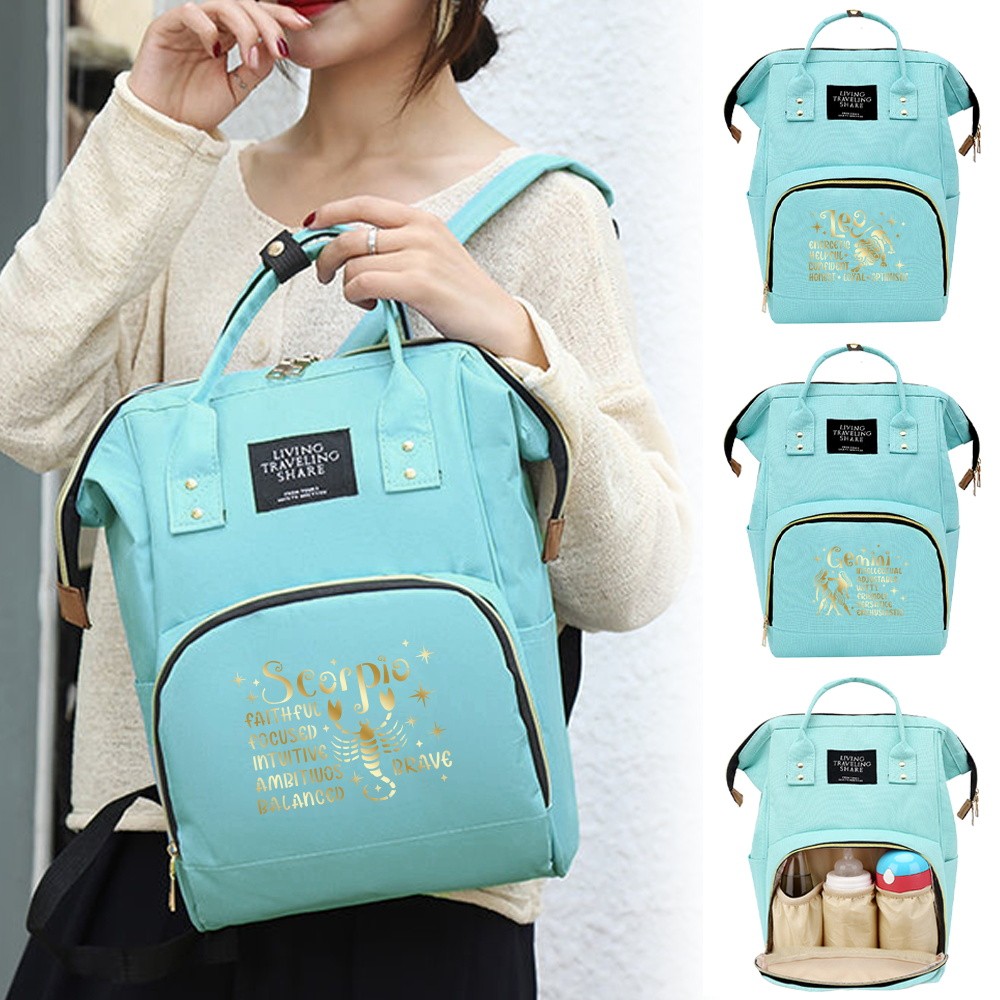 Backpack Waterproof Travel Needments bag Outdoor Travel Mommy Bag Large Capacity Travel Organizer Ba