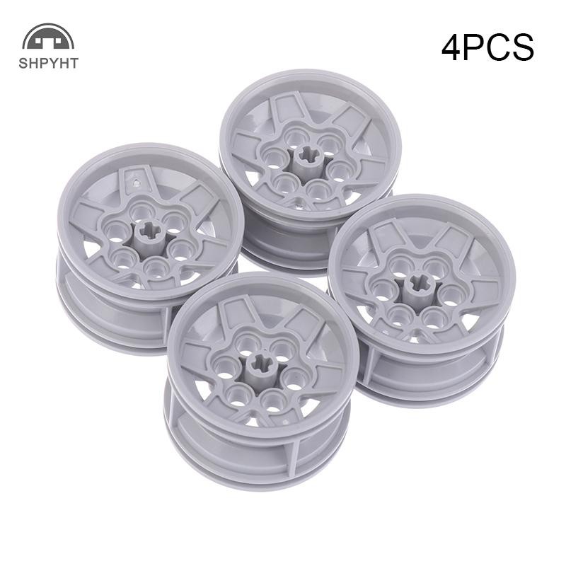 [Shpyht] Khối Xây Dựng 56908 Bánh Xe 6 Lỗ Chân Cho Lốp 41897 Đồ Chơi Số Lượng Lớn Technoy MOC Bộ Tươ