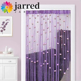  Rèm dây hoa hồng JARRED Rèm cửa sáng bóng 1 * 2M Bộ chia phòng màu trơn thanh lịch Tua Rua Rèm cửa sổ Trang trí nội thất 