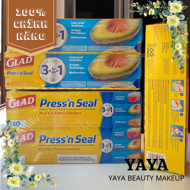Màng bọc thực phẩm Glad Press'n'Seal USA 70 - 140