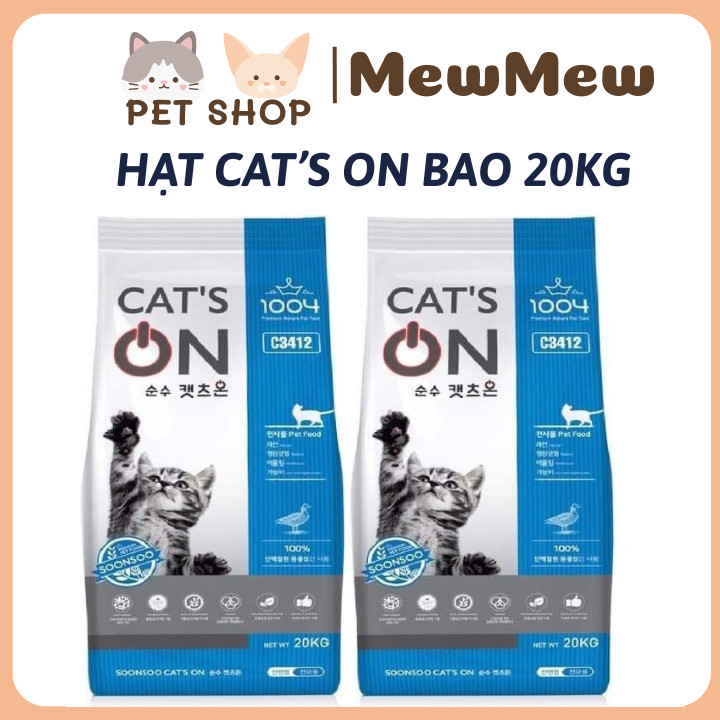Thức Ăn Cho Mèo Cat On Bao 20kg Hạt Cho Mèo CAT'S ON
