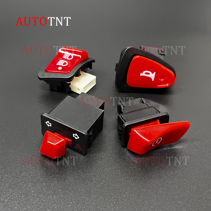 Tay Cầm Xe Máy Nút Công Tắc Đỏ Honda RSX110 RSX150 RSX 110 150 Sóng 110i 125i Wave125i Wave110i Đèn 