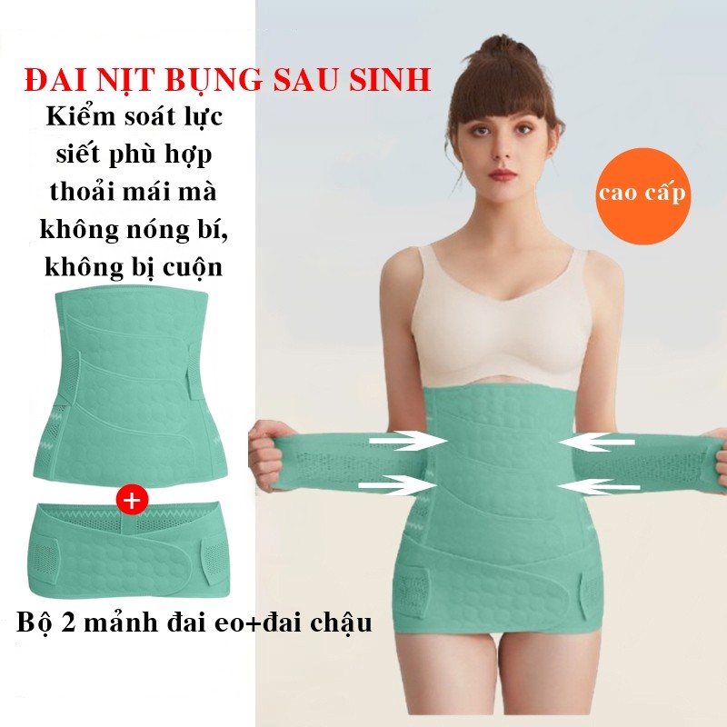 Đai nịt bụng Dai Lixiang sau sinh chống cuộn cho bà bầu sinh mổ DNB001