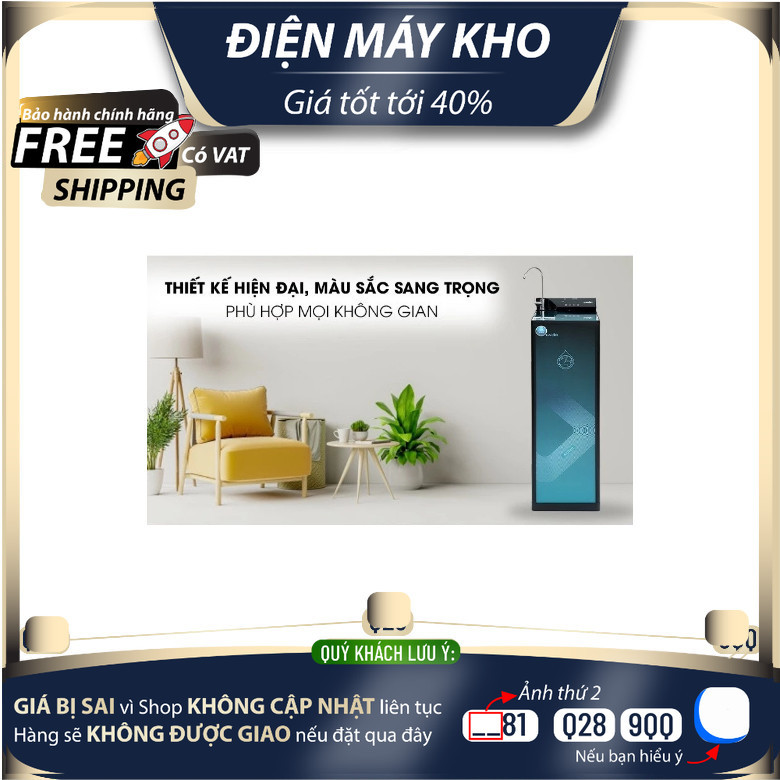 MÁY LỌC NƯỚC KAROFI KAQ-P95 10 LÕI LỌC Mới 100%