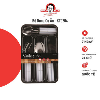Bộ dụng cụ ăn 24 cái uncle bills kt0204