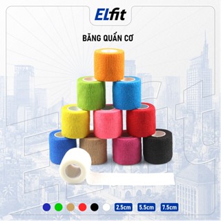 Băng Quấn Cơ Tự Dính 4.5m - Dễ Xé, Co Giãn Tốt, Quấn Gối Tay Chân, Dùng Tập Gym, Sơ Cứu
