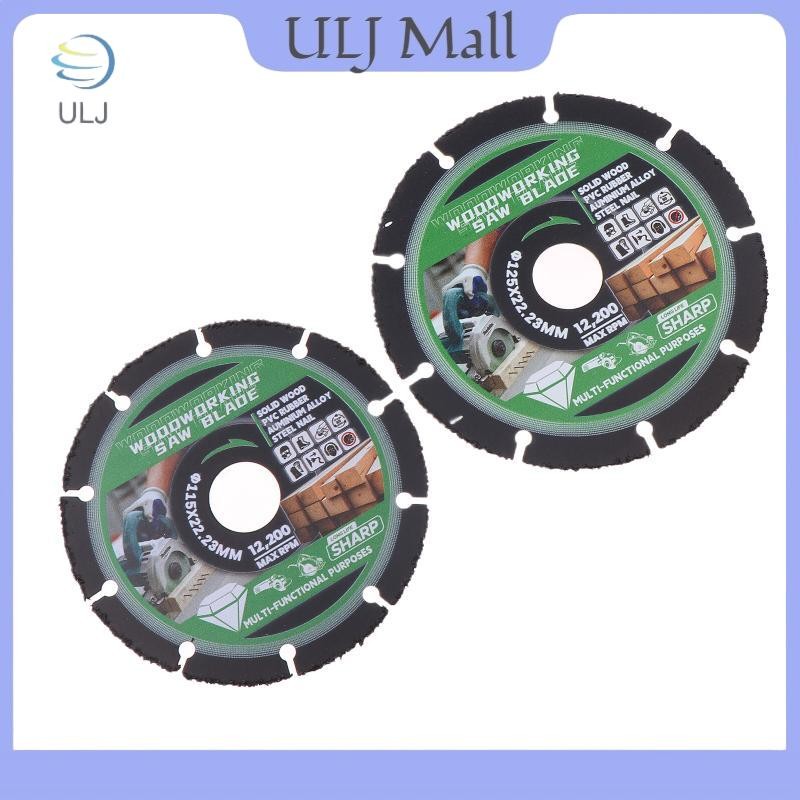 ULJ 115mm / 125mm Đĩa cưa đa năng Máy mài góc cho lưỡi cưa cacbua gỗ.