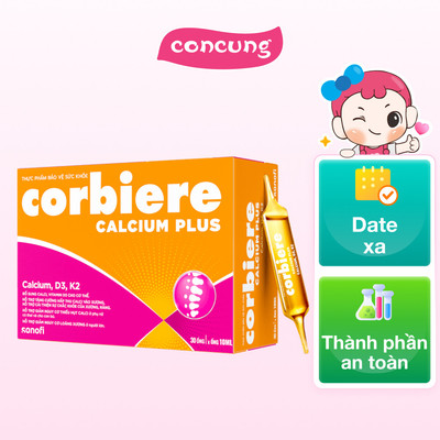 Thực phẩm bảo vệ sức khỏe Corbiere Calcium Plus