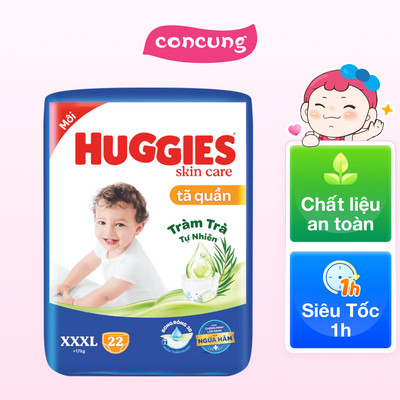 Tã quần Huggies cỡ XXXL 22 - concung
