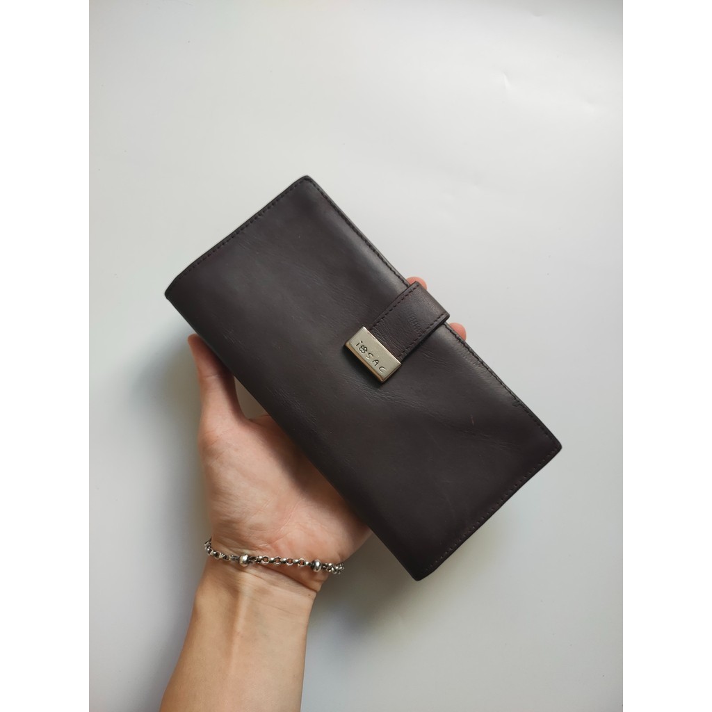 Ví bóp da thật VD264 secondhand wallet vintage Đồ Si Bon
