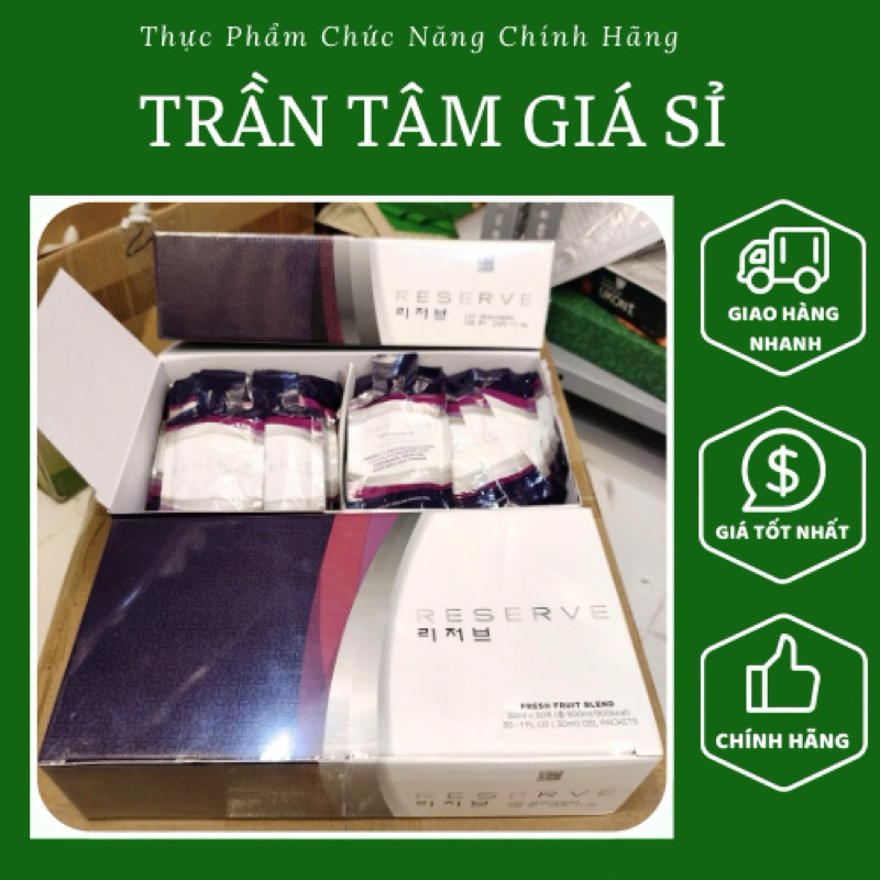 Kho Hàn Quốc - Reserve Jeunesse mỹ USA tế bào gốc gel trái cây.