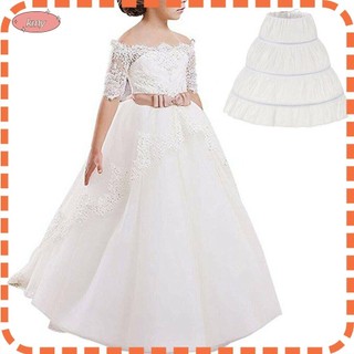 Váy KRNY Petticoat Váy Tutu thời trang 3 vòng Váy công chúa