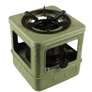 Bếp Dầu Hỏa 10 Bấc Vuông Size Đại 641- 23.5x23.5x 26cm -Đồng KIểm