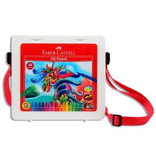  Faber-Castell-120090N-Bút Sáp Dầu - 48 Màu + Chuốt 