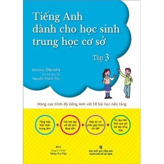 Sách tiếng anh dành cho học sinh trung học cơ sở - tập 3