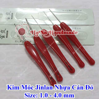 Kim móc Jinlan cán nhựa đỏ