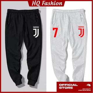 Quần jogger juventtus 7 vải nỉ dày mịn không xù lông, quần thể thao nam ống đứng - HQ Fashion