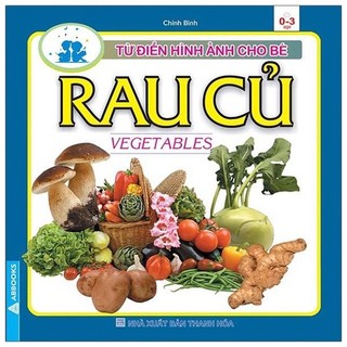 Sách - từ điển hình ảnh cho bé - rau củ