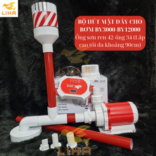 Combo Hút Mặt Đáy Cho Bơm Baoyu BY102-BY109S BY3000-BY12000 - Hút Cặn Mặt Đáy Cho Bể Cá