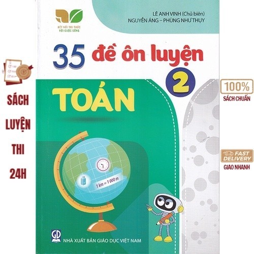 Sách - 35 đề ôn luyện Toán 2 (Kết nối tri thức với cuộc sống)