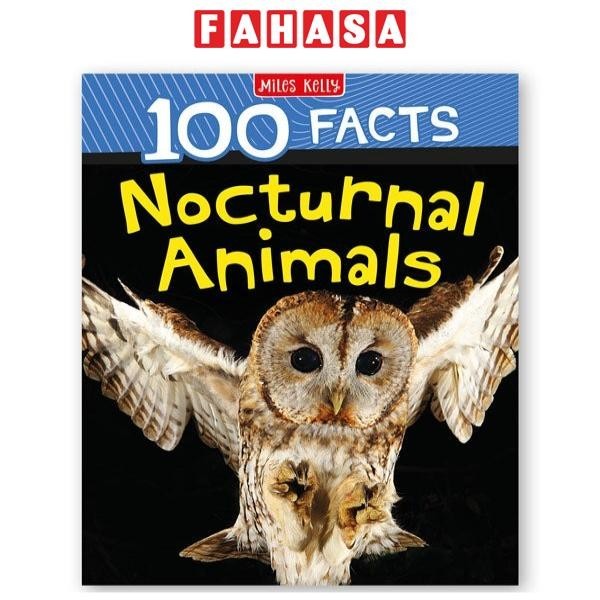Sách ngoại văn: 100 Facts Nocturnal Animals