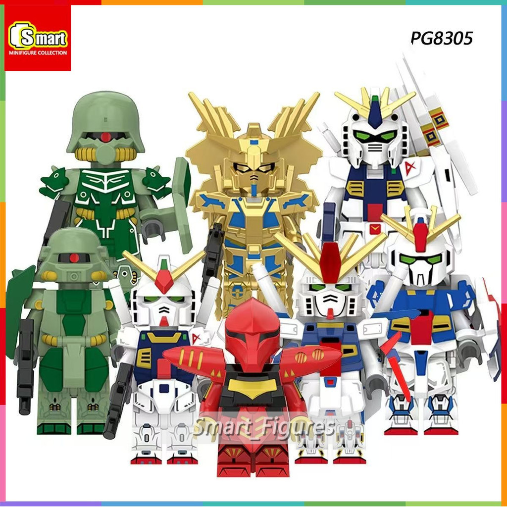 Dòng Gundam Minifigure Phenex Geara Zulu Qubeley Tăng Cường Z V Khối Xây Dựng Gundam Mdoel Đồ Chơi T