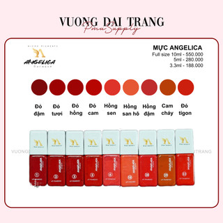 [CHÍNH HĂNG] Mực ANGELICA tem trắng mini 3,3ml