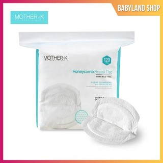 [Chính Hãng] Miếng lót thấm sữa tổ ong 3d Mother-K Hàn Quốc (120c) - Tấm lót thấm sữa Mother K