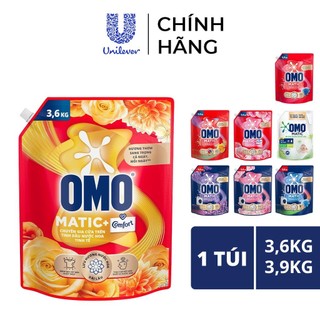 Nước giặt OMO Matic 3,6kg/3.9kg/ 4.1kg (Túi)