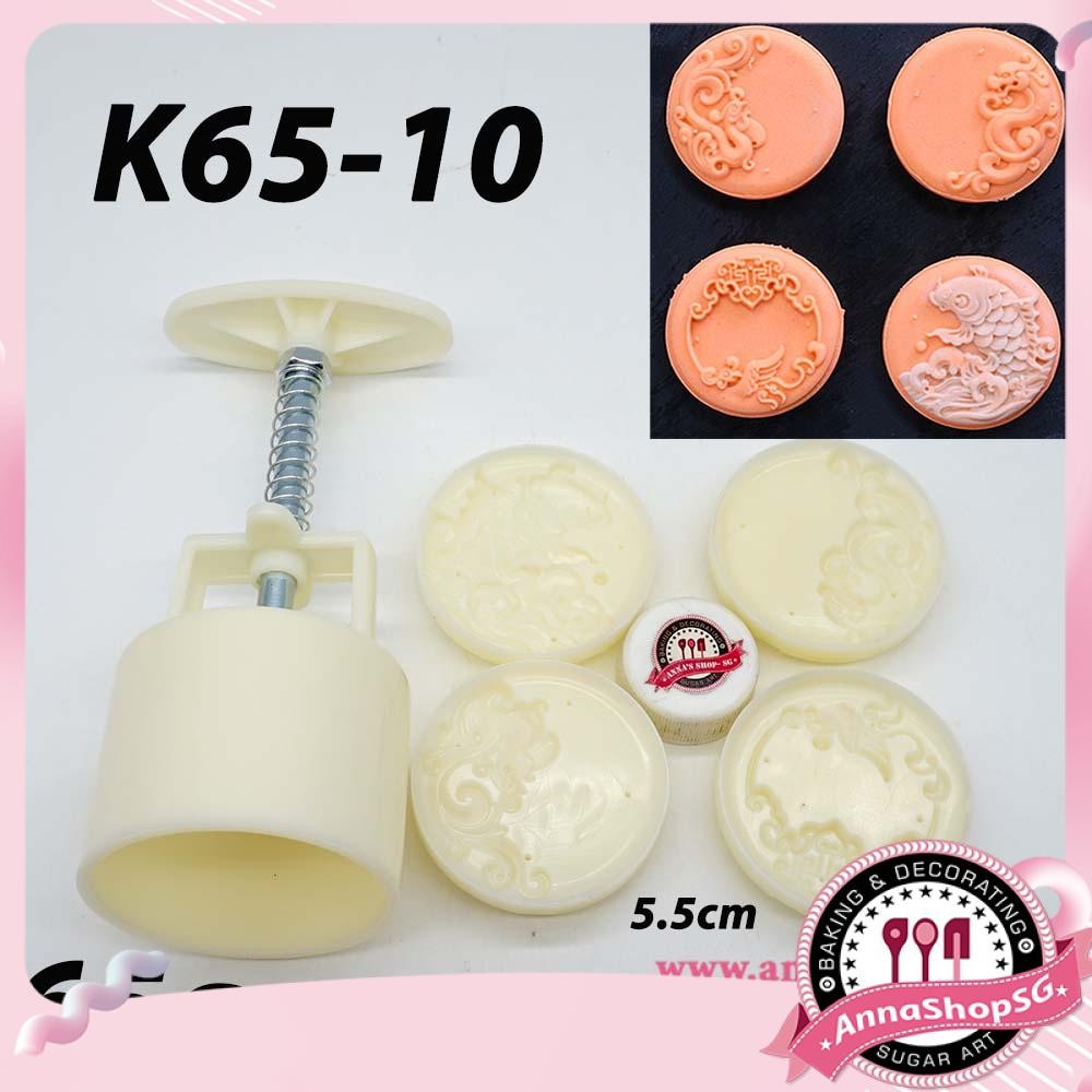 K65-10 KHUÔN TRUNG THU 50g CÁ CHÉP,HOA