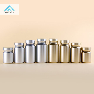 Velishy Mẫu Máy Tính Bảng Bao Bì Chai Hộp Đựng Thuốc Đóng Gói Lọ Nhựa Viên Chai Có Nắp Cho Thuốc Thực Phẩm Kẹo