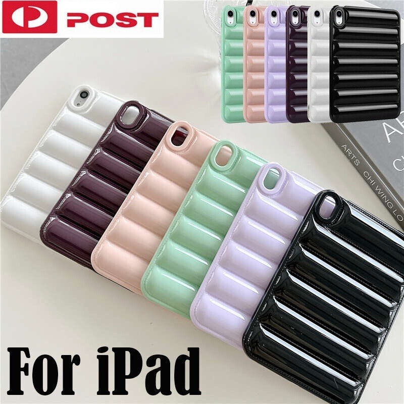 Túi Khí Mềm TPU Ốp điện thoại Cho iPad M2 M4 Air 6 Pro 11 "12.9" 2024 Mini 7 Gen 5 6 7 8 9 10 10.2 "