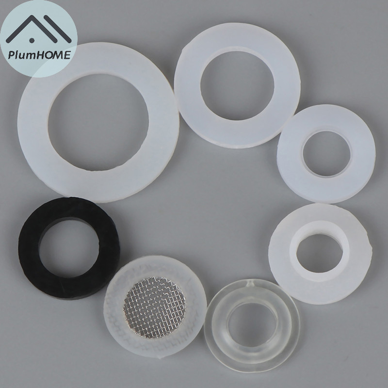 Plumhome 1 / 2 "3 / 4" 1 "Vòng Cao Su Silicon PTFE Flat Gioăng Niêm Phong Vòng Cho Vòi Tắm VN