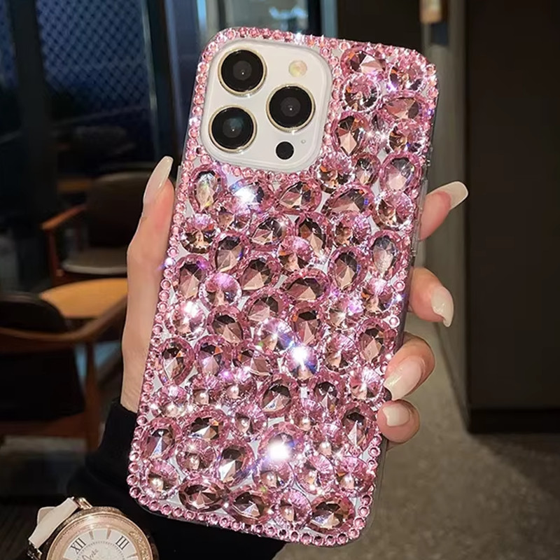 Ốp lưng Redmi 13C 13 12 12C 9C 10A 10 10C 9 9A 11A Redmi Note 13 12 11 10 Pro 10S 11S 12S 9S 9 Pro Thiết kế sang trọng Vỏ điện thoại chống sốc silicon toàn kim cương