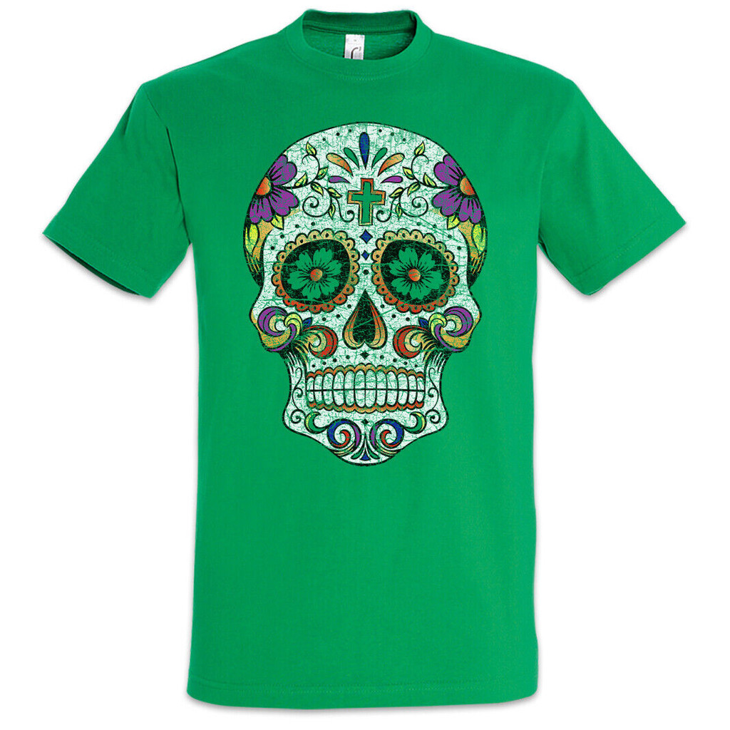 Áo thun Mexico Skull Iii Mexico Latin Latin Dios Áo thun Mexico