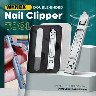 WYNEX Kềm Cắt Móng Hai Đầu Bằng Thép Không Gỉ