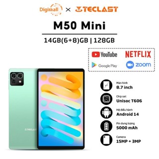 Máy Tính Bảng Teclast M50 Mini Tablet 14GB(6+8)/128GB | Màn hình 8.68" | 2 SIM | BH 12 Tháng