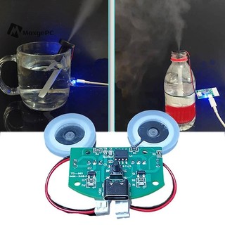Maxgepc TYPE-C USB Máy tạo độ ẩm DIY Kit Máy tạo sương mù và bảng mạch điều khiển Máy phun sương Máy phun sương đầy màu sắc Phim phun sương Bảng đôi mới