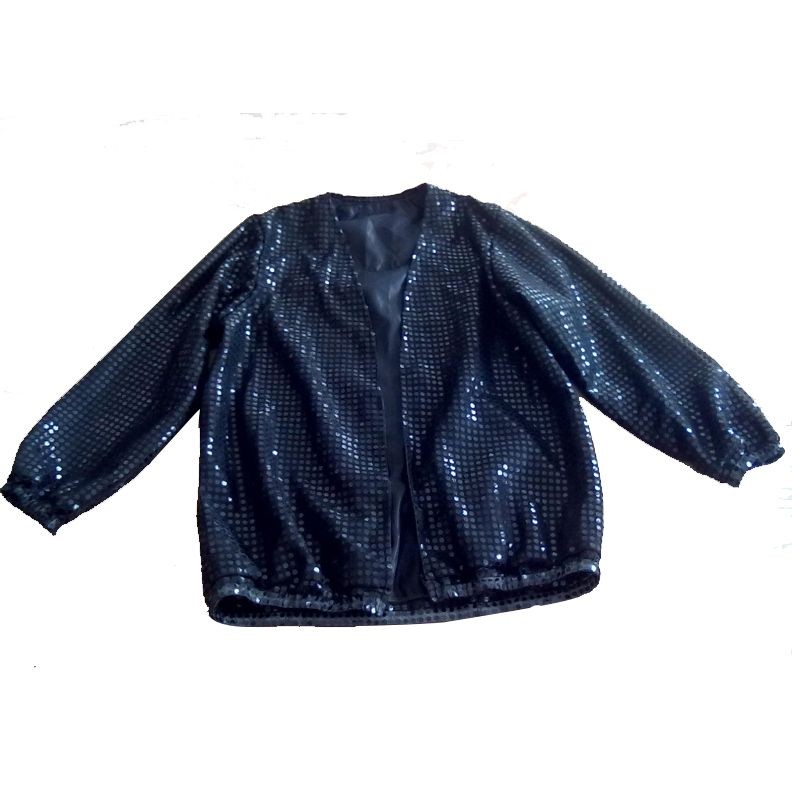 Michael Jackson Performance Dance Billy Jinzhen Áo khoác Space Walk Performance Thunderbolt Sequined