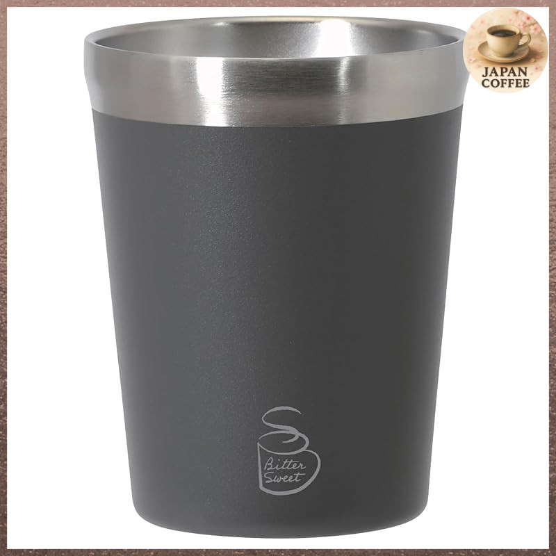 Pearl Metal Convenience Store Cup L Size Vacuum Insulated Bitter Sweet Brown HC-566