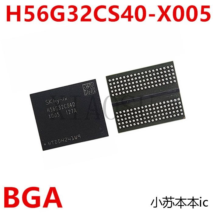 [3 CÁI] Chip H56G32CS4DX005 H56G32CS4D-X005 H56G32CS40 BGA chính hãng hoàn toàn mới
