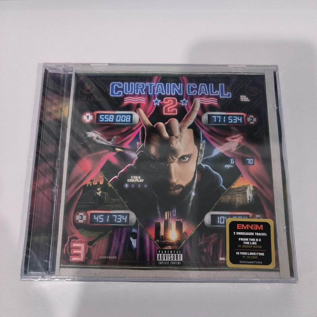 Eminem Curtain Call 2 2CD 2022 Album M01