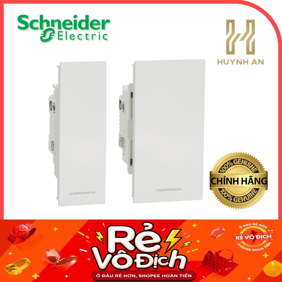 Công tắc 1 chiều - 16AX - Trắng - dòng AvatarOn A Cắm Nhanh - Schneider Electric - M3T31_1F_WE M3T31