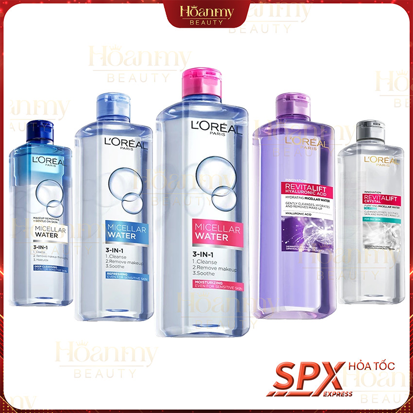 Tẩy trang Loreal Paris Micellar Water 400ml