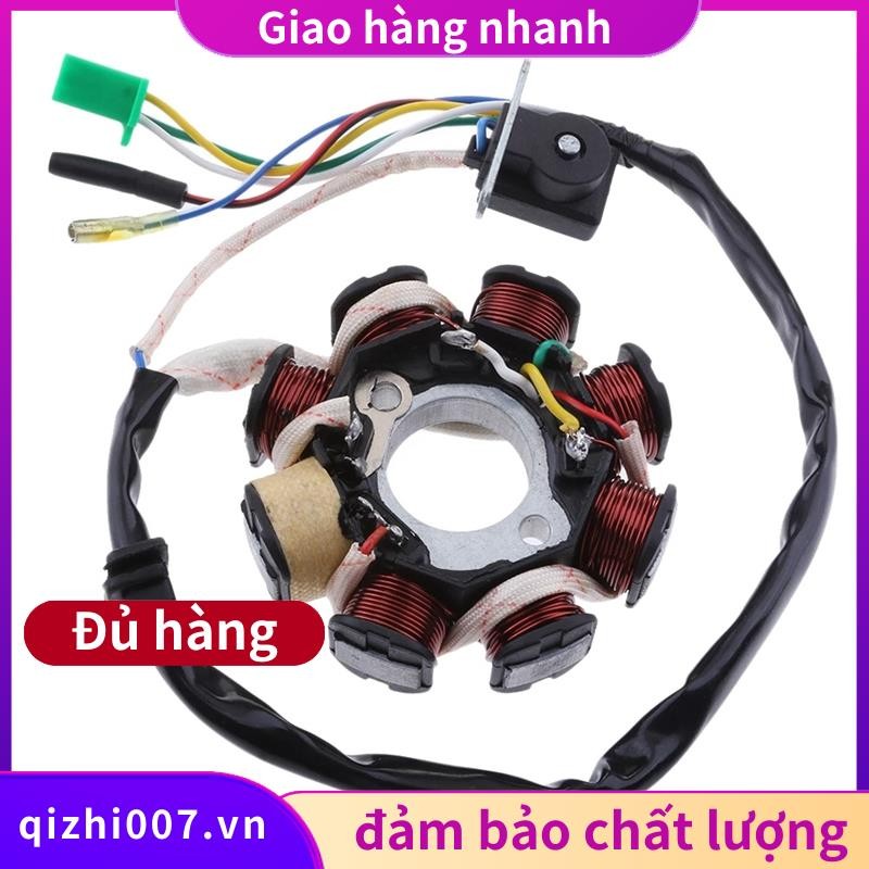 Cuộn dây máy phát điện Stator GY6 157QMJ dành cho phụ kiện xe tay ga ATV GY6 125Cc 150Cc.qizhi007vn