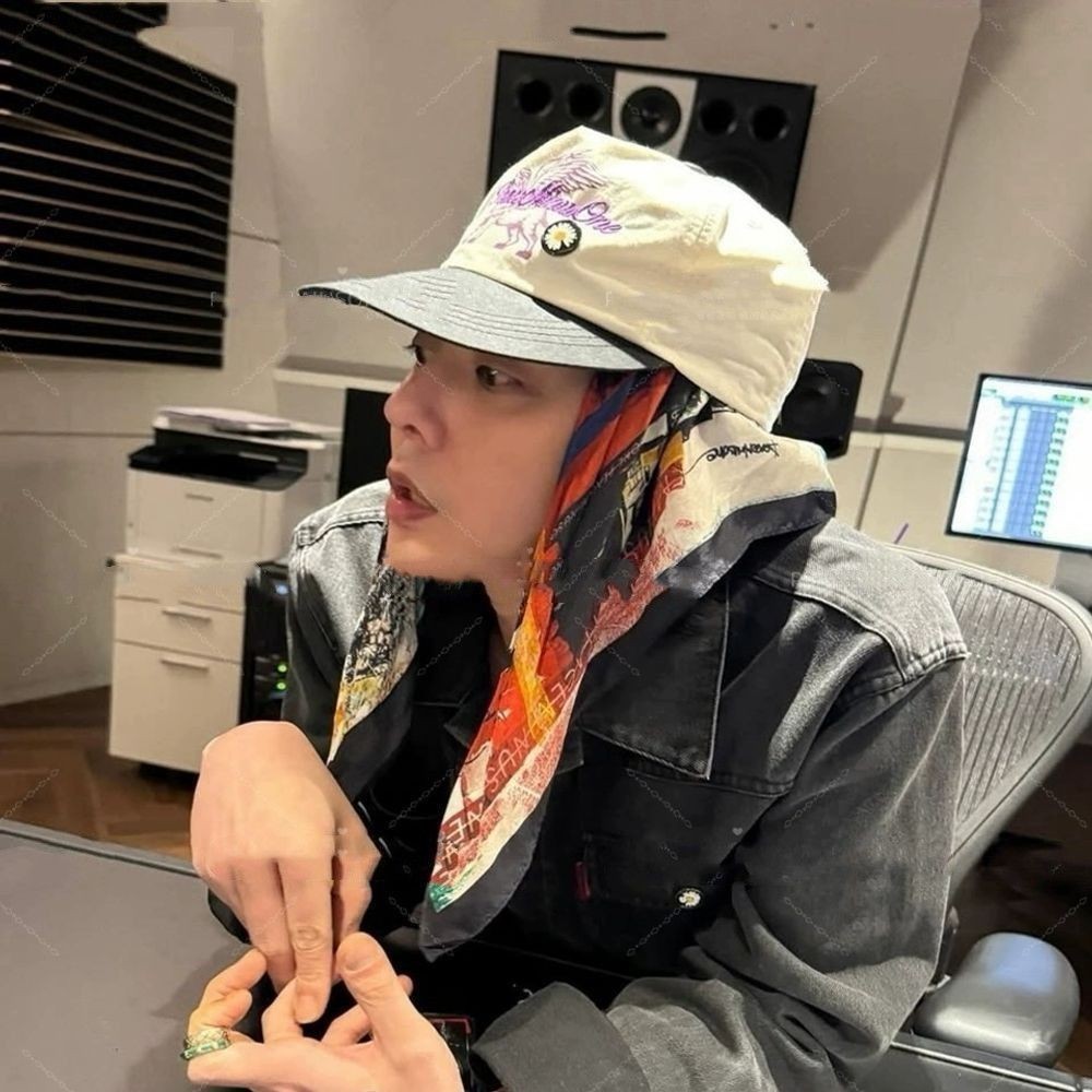 G G G-DRAGON gd Kwon Ji-DRAGON Khăn trùm đầu Khăn trùm đầu Khăn trùm đầu có thể gập lại gd Hàng hóa 