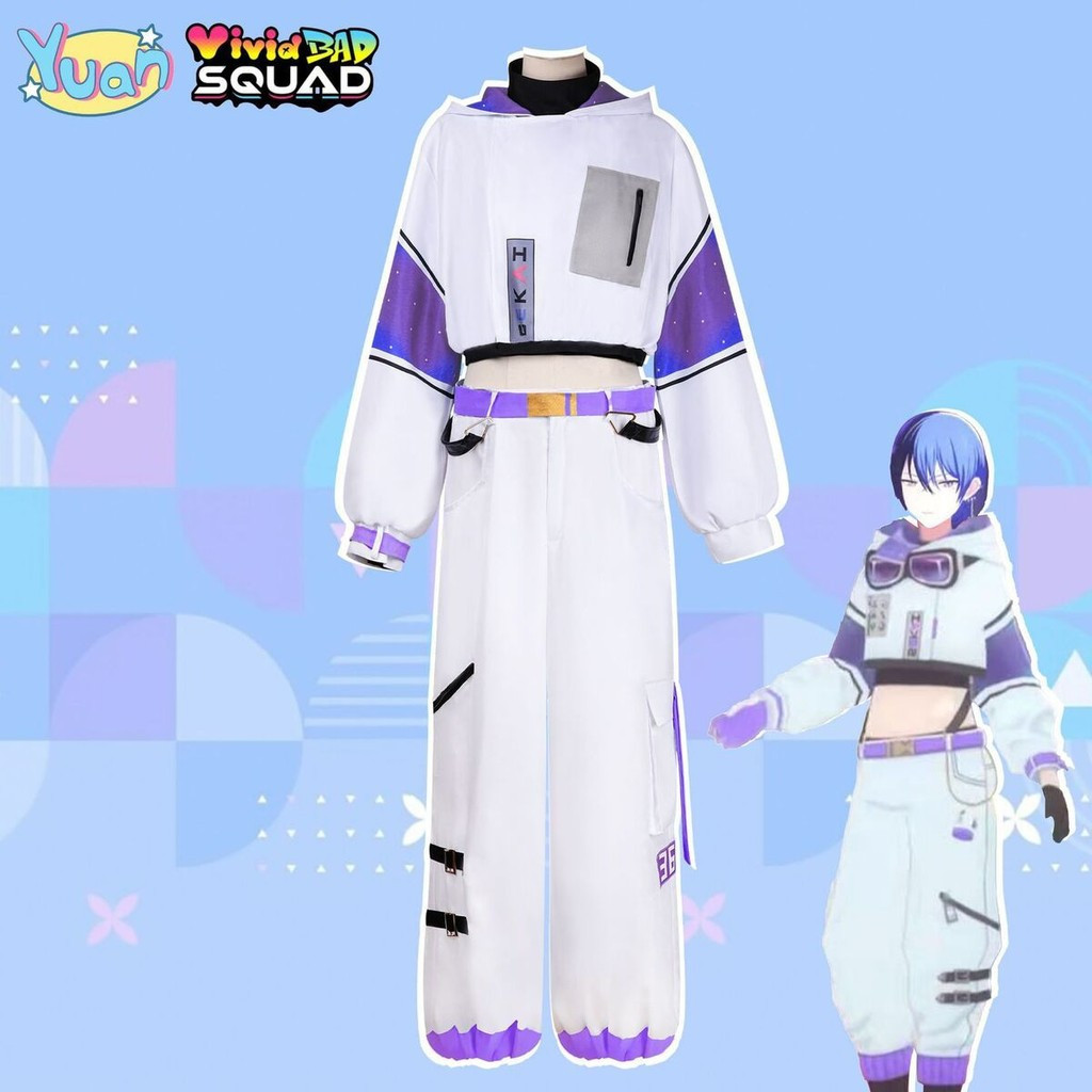 Áo cosplay dành cho sân khấu Project Sekai với Hatsune Miku và Touya Aoagi - Màu sắc rực rỡ